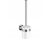 Hansgrohe 42035830 Axor Montreux Wall Mounted Toilet Brush and Holder in Polished Nickel