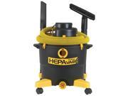 Dustless Technologies 16007 HEPA 240V 16 Gal Wet Dry Vacuum
