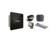 Mr. Steam IBUTLER BLACK iButler Package with iSteam Programmable Touch Screen Control for Steam Bath Generator in Black