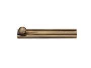 Baldwin 9BR7022 006 4 in. Surface Bolt in Matte Brass and Black