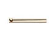 Baldwin 9BR7021 004 6 in. Surface Bolt in Polished Brass