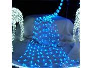 Queens of Christmas LED WATERFALL PW 16 ft. Pure White LED Waterfall Lights