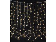 Queens of Christmas WL CUR150WW LED W Led Light Curtain
