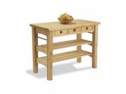 Snow River Products 7V04050 Work Center Kitchen Island Maple