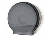 E Z Taping System RD0026 01 9 in. Single Jumbo Roll Bath Tissue Dispenser in Dark Translucent