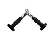 Valor Athletic MB 1 V Handle Bar with Rubber Grips Chrome