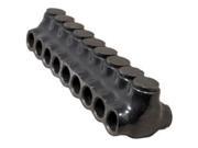 Morris Products 97659 Black Insulated Multi Cable Connector Dual Entry 9 Ports 350 6