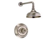 Belle Foret A663764BNV Pressure Balance Shower Faucet Less Handles and Spout in Satin Nickel