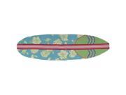 Homefires PY MK007 Surfboard Hawaiian Turquoise Rug