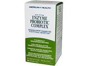 American Health Probiotics Enzyme Probiotic Complex 90 vegetable capsules 222736