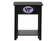 Adventure Furniture C0533 Virginia Tech Virginia Tech Nightstand Side Table