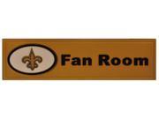 Adventure Furniture N0562 NOS New Orleans Saints Fan Room Plaque