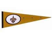 Adventure Furniture N0564 NOS New Orleans Saints Pennant with Hooks