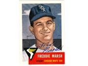 Autograph Warehouse 20903 Freddie Marsh Autographed Baseball Card Chicago White Sox 1953 Topps Archive No. 240