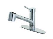 Gourmetier GS8571WDL Wilshire Single Handle Pull Out Spray Kitchen Faucet Chrome