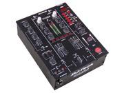 FIRST AUDIO MANUFACTURING DJM303 Twin USB DJ Mixer Black