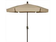 Fiberbuilt Home 7Gcrcb T Beige Garden Umbrella 7.5 Ft Beige