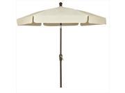 Fiberbuilt Home 7Gcrcb T Nat Garden Umbrella 7.5 Ft Natural