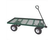 TekSupply 108675 EZ Haul Flat Bed Metal Wagon