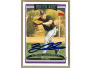 Autograph Warehouse 27004 Brian Anderson Autographed Baseball Card Chicago White Sox 2006 Topps No. 638