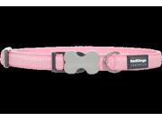 Red Dingo DC DC PK LG Dog Collar Design Daisy Chain Pink Large