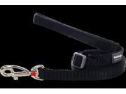 Red Dingo L6 ZZ BB ME Dog Lead Classic Black Medium