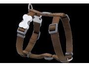Red Dingo DH ZZ BR XL Dog Harness Classic Brown XLarge