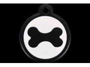 Red Dingo 05 BN BB LG QR Tag Introductory Bone Black Large