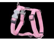 Red Dingo DH LS PK ME Dog Harness Design Love Sprinkles Pink Medium