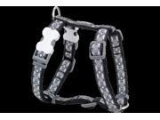 Red Dingo DH SE BB ME Dog Harness Design Snake Eyes Black Medium