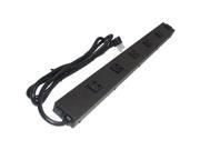 E dustry EPS K2066NV1S 24 in. 6 Outlet Metal Power Strip