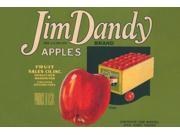 Buy Enlarge 0 587 24640 5P20x30 Jim Dandy Brand Apples Paper Size P20x30