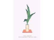 Buy Enlarge 0 587 26578 7P12x18 Haran Five Aspidistra Leaves in Bamboo vase Paper Size P12x18