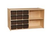 Contender C16602 Contender Double Mobile Storage With 25 Chocolate Trays Rta