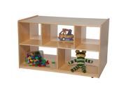 Wood Designs 62600AC 30 In. H Double Storage Island With Acrylic