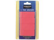 Sargent Art Inc. SAR361013 4Ct Large Pink Eraser Pack