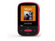 SANDISK SDMX24 008G A46P 8GB 1.44 Clip Sport MP3 Player Pink