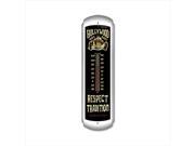 Past Time Signs HHR014 Roadster Respect Automotive Thermometer