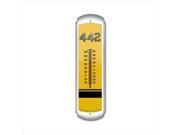 Past Time Signs GMC143 442 Emblem Thermometer Automotive Thermometer