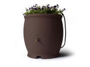 Algreen Products 85311 Barcelona 100 Gallon Rain Barrel Brownstone