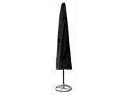 KoverRoos 74282 Weathermax 11 ft Umbrella Cover Black 88 H x 48 Circumference in.