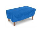 KoverRoos O4261 Weathermax Companion Table Cover Pacific Blue 18 L x 42 W x 15 H in.