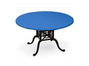 KoverRoos O1550 Weathermax 44 in. Round Table Top Cover Pacific Blue 48 Dia in.