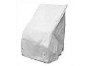 KoverRoos 22150 DuPont Tyvek Chair Cover White 30 W x 37 D x 30 H in.