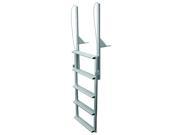JIF MARINE EFL5 W 5 Wide Step Floating Dock Lift Ladder Anodized Aluminum