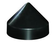 JIF MARINE EFZ6 B 12 in. Diameter Piling Cap Round Black