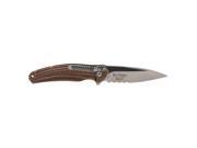 Columbia River K406BXS Onion Ripple 3.15 in. Blade Bronze Handle