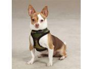 Casual Canine ZW2195 20 43 Fabric Camo Harness Lrg Green