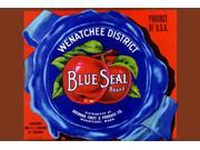 Buy Enlarge 0 587 22625 0P12x18 Wenatchee District Blue Seal Brand Apples Paper Size P12x18