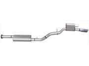Gibson 17401 Cat Back Performance Exhaust System Single Straight Rear